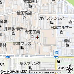 大阪府八尾市太田新町9丁目58周辺の地図