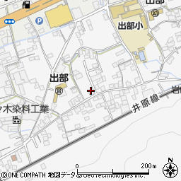 岡山県井原市上出部町151周辺の地図