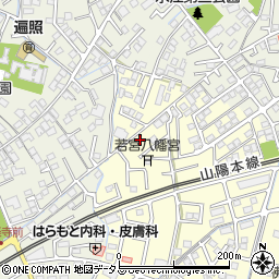 岡山県倉敷市中島51周辺の地図