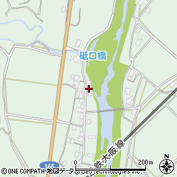株式会社大三紙業　名張工場周辺の地図