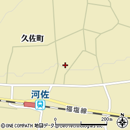 広島県府中市久佐町466周辺の地図