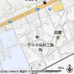 岡山県井原市上出部町41周辺の地図