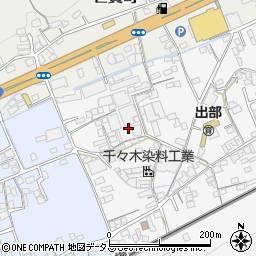 岡山県井原市上出部町42周辺の地図