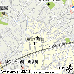 岡山県倉敷市中島58周辺の地図