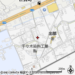 岡山県井原市上出部町40周辺の地図