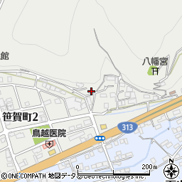 岡山県井原市笹賀町825周辺の地図