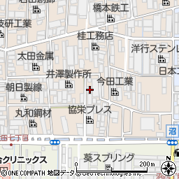 大阪府八尾市太田新町9丁目120周辺の地図