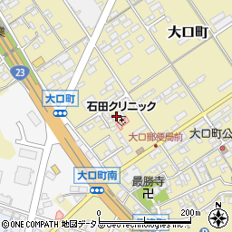 石田クリニックケアセンター パストラル周辺の地図