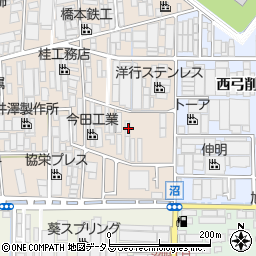 大阪府八尾市太田新町9丁目41周辺の地図