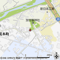 三重県松阪市荒木町周辺の地図