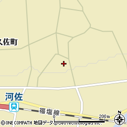 広島県府中市久佐町493周辺の地図
