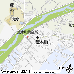 三重県松阪市荒木町97周辺の地図