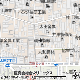 大阪府八尾市太田新町7丁目28周辺の地図