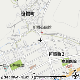 岡山県井原市笹賀町1008周辺の地図
