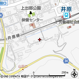岡山県井原市上出部町1023周辺の地図