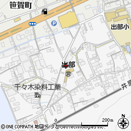 岡山県井原市上出部町188周辺の地図