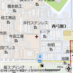 大阪府八尾市太田新町9丁目35周辺の地図