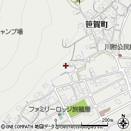 岡山県井原市笹賀町1444周辺の地図