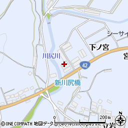 愛知県田原市和地町下ノ宮126周辺の地図