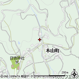広島県府中市本山町1145周辺の地図