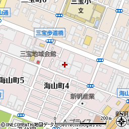 和泉石灰建材周辺の地図