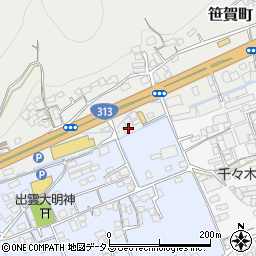 岡山県井原市笹賀町753周辺の地図