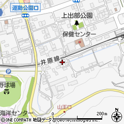 岡山県井原市上出部町1076周辺の地図