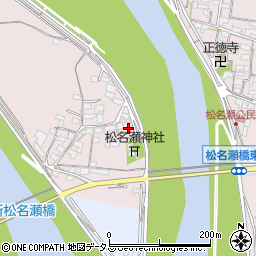 三重県松阪市松名瀬町529-1周辺の地図