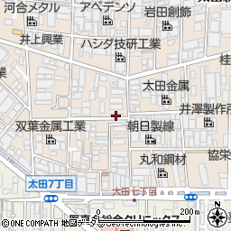 岩津製作所周辺の地図