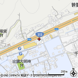 岡山県井原市笹賀町758周辺の地図