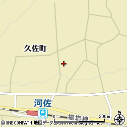 広島県府中市久佐町450周辺の地図