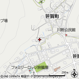 岡山県井原市笹賀町1442周辺の地図