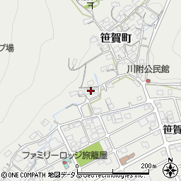 岡山県井原市笹賀町1440周辺の地図