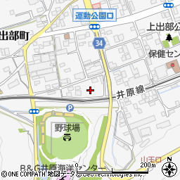 岡山県井原市上出部町680周辺の地図