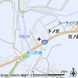 愛知県田原市和地町下ノ宮131周辺の地図