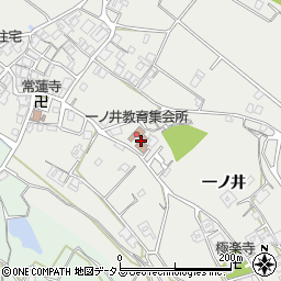 名張市役所　一ノ井老人福祉センター周辺の地図