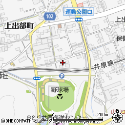 岡山県井原市上出部町683周辺の地図