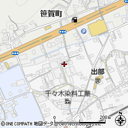 岡山県井原市上出部町36周辺の地図