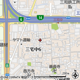 株式会社寺西工務店周辺の地図