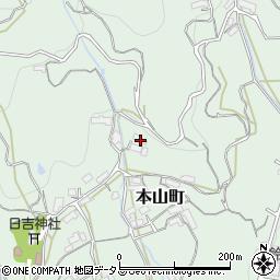 広島県府中市本山町1235周辺の地図