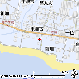 愛知県田原市小塩津町東瀬古17周辺の地図