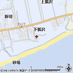 愛知県田原市和地町下狐沢132周辺の地図