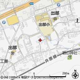 岡山県井原市上出部町171周辺の地図