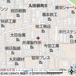 大阪府八尾市太田新町9丁目149周辺の地図