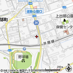 大竹屋出部店周辺の地図