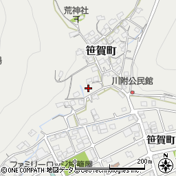 岡山県井原市笹賀町1035周辺の地図