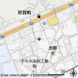 岡山県井原市上出部町25周辺の地図