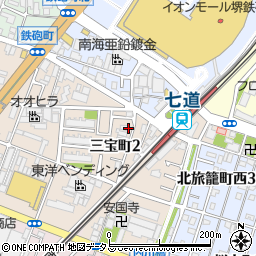 藤島商店周辺の地図