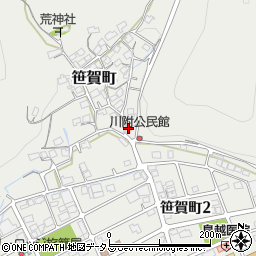 岡山県井原市笹賀町1124周辺の地図