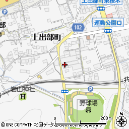 岡山県井原市上出部町1134周辺の地図